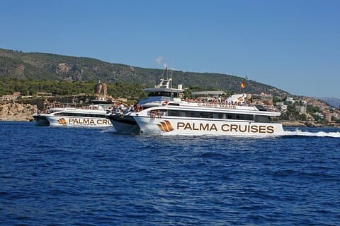Escursione in barca di 5 ore nella baia di Palma con snorkeling.
