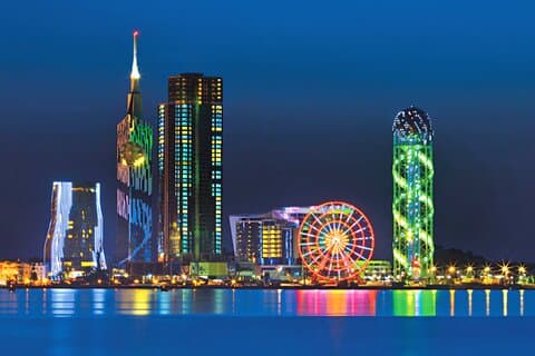 Excursão privada de Kutaisi para Batumi Black Sea Las Vegas