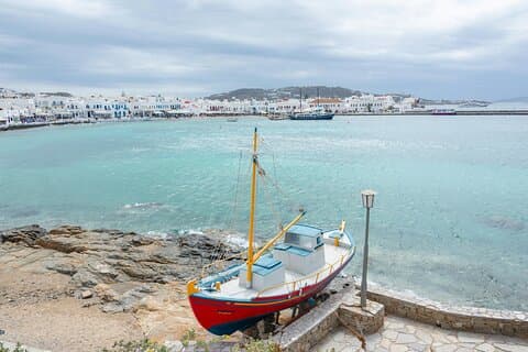 Privat Mykonos höjdpunkter ö-turen