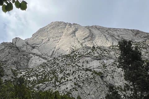 Climbing in Pedraforca one of the most beautiful mountains in the world