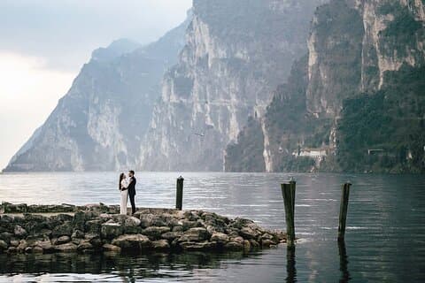 Riva del Garda Privat fotografering