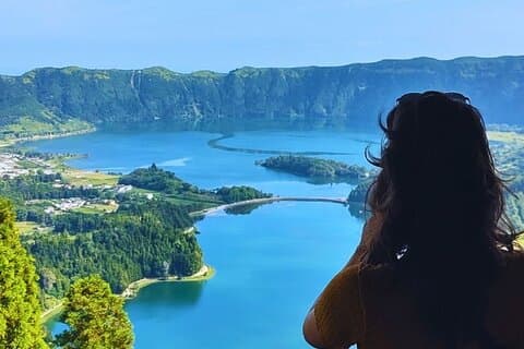 Sete Cidades Lagoons & Mosteiros Basaltic Coastline - West Coast