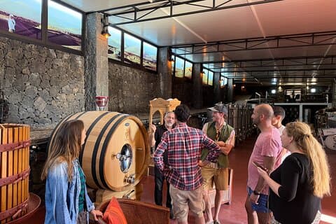 Bodega Familiar Lanzarote : Tour de Flujo de Lava y Cata de Vinos