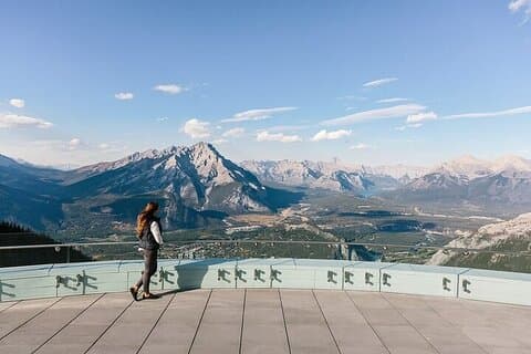 Banff Tagesausflug : Johnston Canyon, Fairmont Banff Springs, Gondelbahn