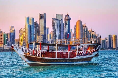 Stadstour en traditionele Dhow-boottocht in Doha