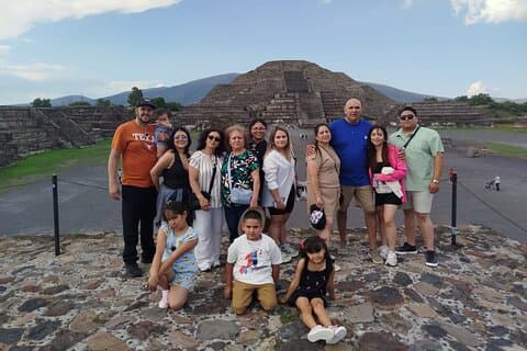 Teotihuacan-opplevelse med arkeologer