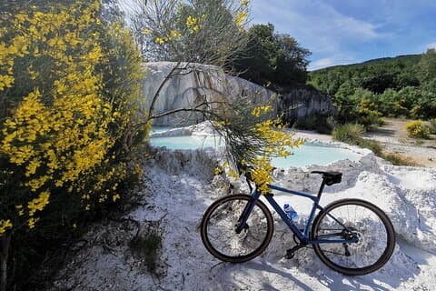 Electric bike and Gravel rental in Montalcino