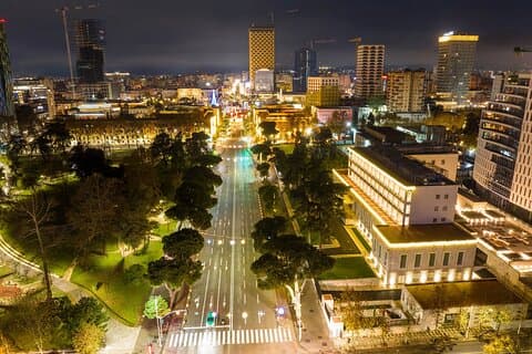 Tirana by Night Visite privée de la ville