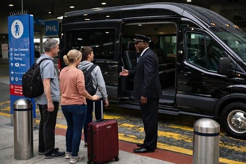 Transfer 24 ore su 24 da PHL a Downtown Philadelphia