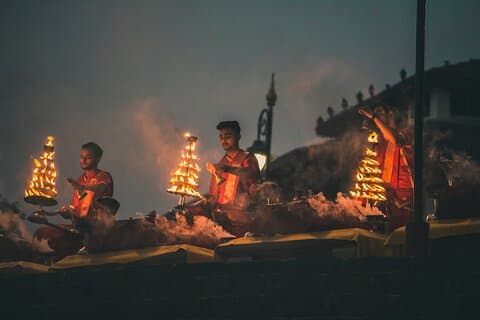 Varanasi Ganga Arti visit and Heritage Walk
