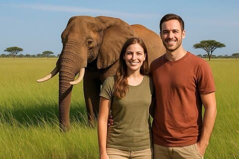 Elephant Sanctuary Tour från Johannesburg