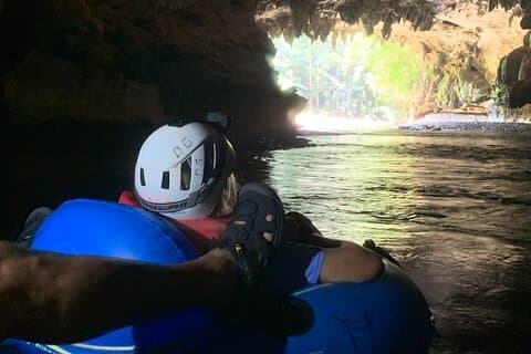Cave Tubing and Zipline Adventure with Local Expert Guide