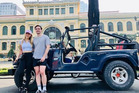 Visite privée de la ville de Saigon en jeep de l'armée américaine