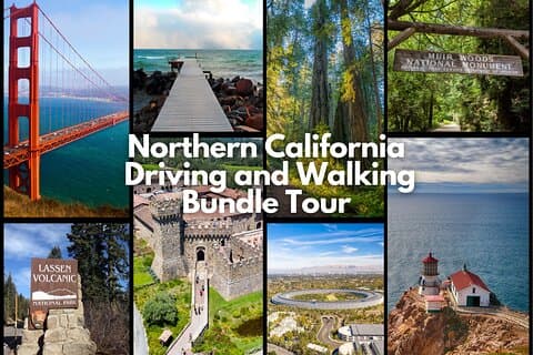 Recorrido en paquete de conducción autoguiada y caminata por el norte de California