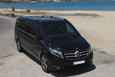 Service de transfert privé autour de l'île de Mykonos - Aller simple