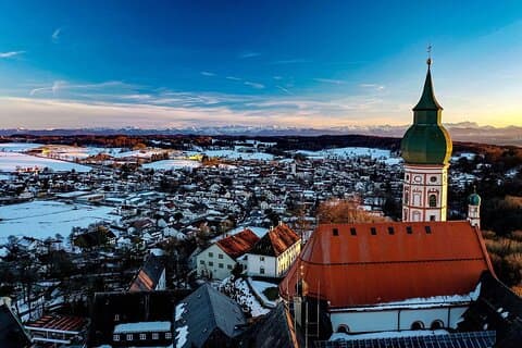 Escursione di mezza giornata a Kloster Andechs in un tour privato