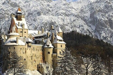Draculas historie ved Bran slott, Brasov og Snagov kloster