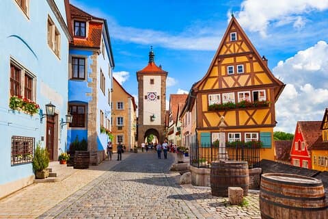 Hallo Rothenburg ob der Tauber : Privater Stadtspaziergang mit Fortgeschrittener