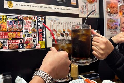 Cocina de Japón : Tour gastronómico nocturno de Osaka