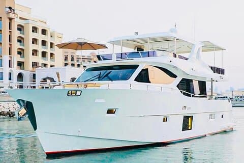 Cruzeiro de iate de luxo privado da Pearl