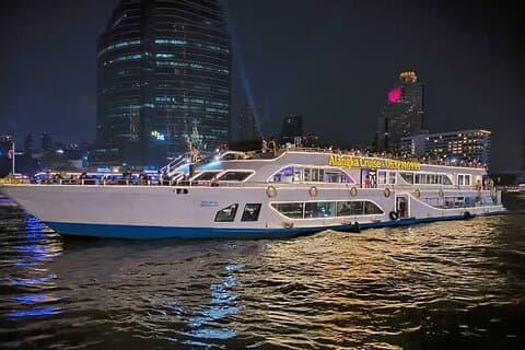 Bangkok Alangka Chao Phraya River Diner Cruise Van ICONSIAM