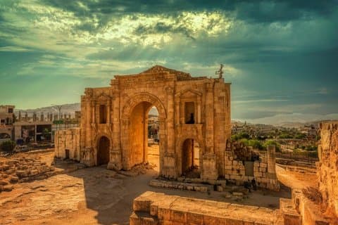 Halvdagers privat tur til Jerash fra Amman