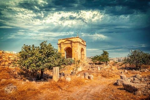 Half-Day Private Tour to Jerash and Ajloun Castle