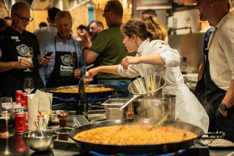 Barcelona Volledige Markt Tour, Tapas & Hands-On Paella Kookles