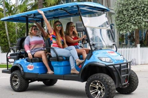 4 Person Golf Cart Rental for Easy Local Transportation