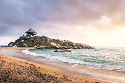 Playa Cristal Paradise Escape:Private Shore Tour from Santa Marta