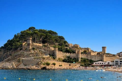Costa Brava, Tossa de Mar privat rundtur, hotellhämtning och båttur