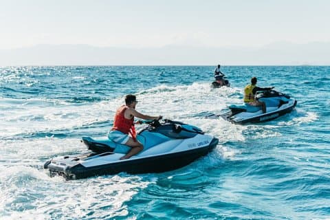 Tour en moto acuática por la bahía de Palma desde El Arenal