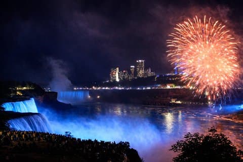 From New Jersey One Day Tour to Niagara Falls at Night& Fireworks