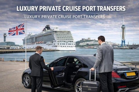 Londen Southampton of Portsmouth Cruise van of naar London Hotel