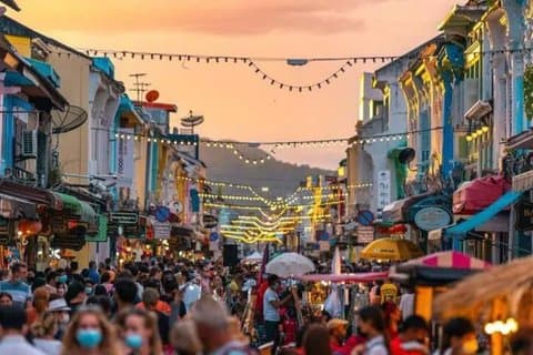Phuket Evening Tour Sunset Viewpoints and Night Market Experience