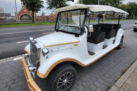 City Tour Gdańsk Golf Cart/ Buggy Live Private tour