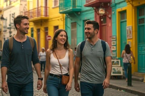 Tour privato a piedi della città di Buenos Aires con locale