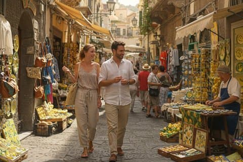 Visite privée et personnalisée à pied de Sorrente avec Guide local