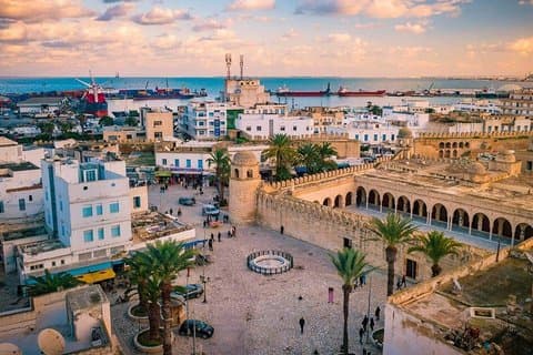 El Jem Monastir og Sousse fra Tunis