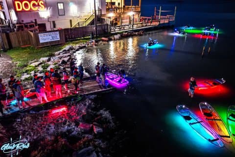 GlowRow Gloeiende Kajak Tour Corpus Christi - Noord Padre Island