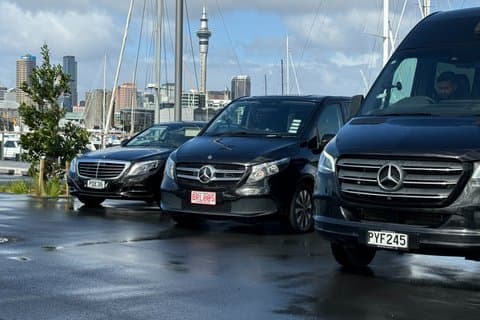 Transferts de luxe privés Auckland - Hamilton | Mercedes Benz