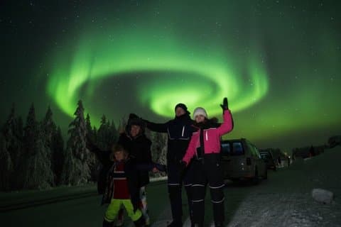 Northern Lights tour Rovaniemi Ilimitado KM Caça & HD Imagens