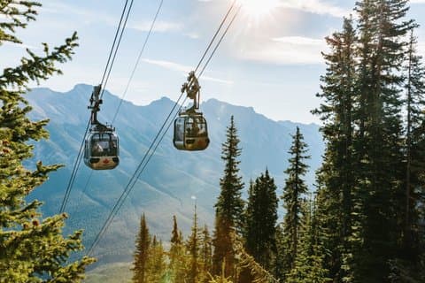 Desde Calgary Tour Banff con paseo en góndola