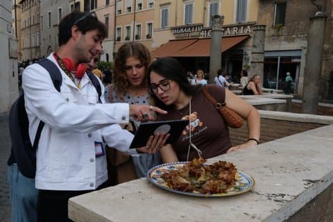Trastevere street food og historie: ekspert-ledet lille gruppe tur