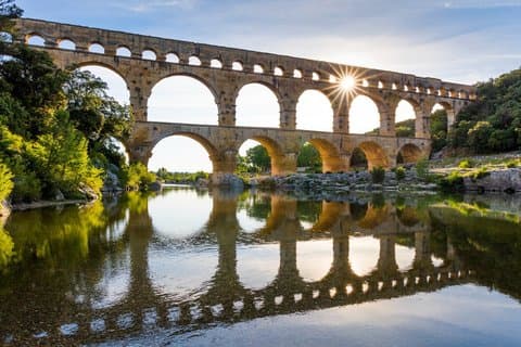 Saint-Rémy, Les Baux, von den Carrières de Lumières bis zum Pont du Gard
