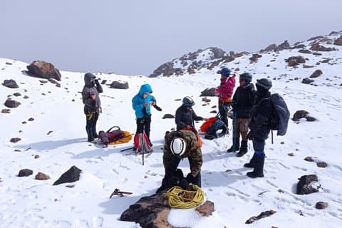 Nevado del Tolima-expeditionen