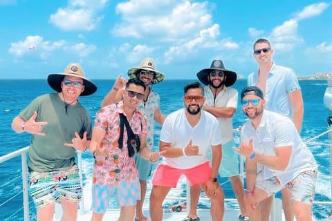 All-inclusive Catamaran kryssning Deluxe Tour till Isla Mujeres