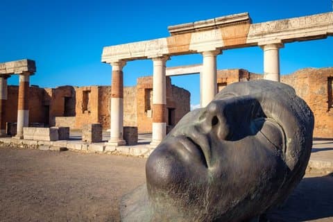 Dagtrip van Rome naar Pompeii & Amalfikust In semi-privétour