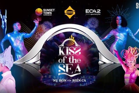 Sunset Town Tour med Kiss Bridge og Kiss of the Sea Show