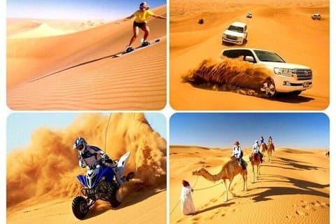 Doha: Half Day Desert Safari with Camel Ride and Inland Sea Tour